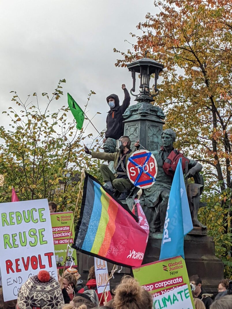 Glasgow protest