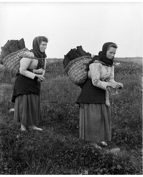 Peat carriers from Shetland 